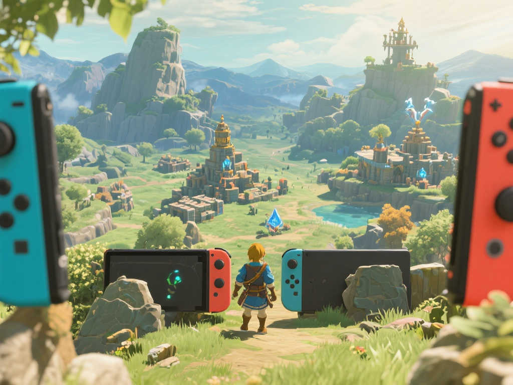 《荒野之息&王国之泪》NS2重制版震撼发布!画质全面革新 《荒野之息&王国之泪》NS2重制版震撼发布!画质全面革新