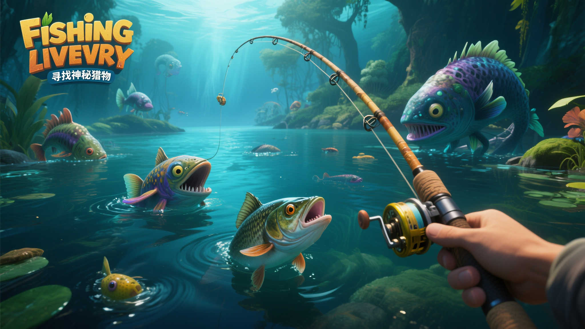 追踪未知水域之谜！全新钓鱼冒险《钓鱼历险》即将登场