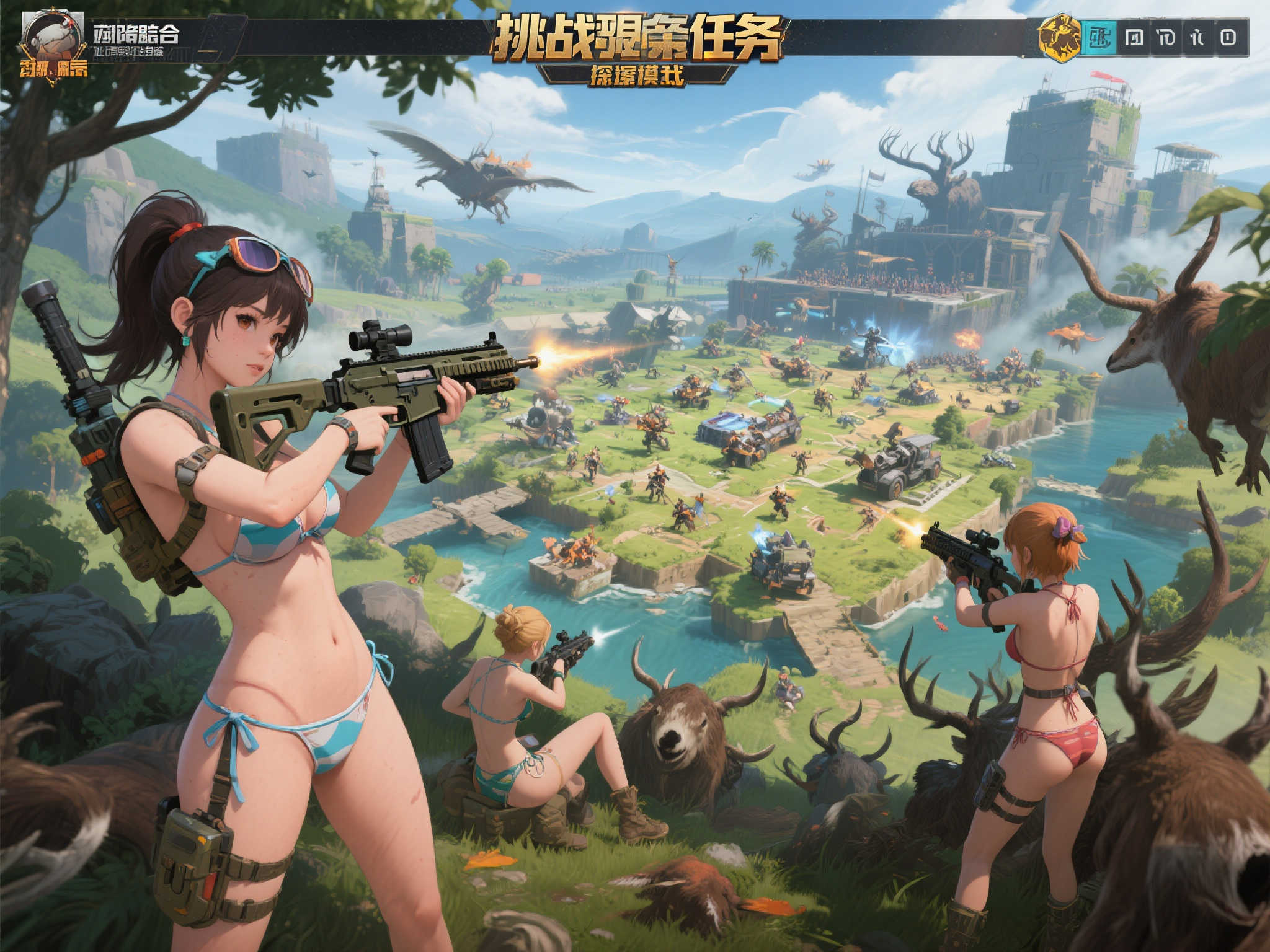 性感战士对决兽人!砍杀动作游戏〈强悍比基尼〉即将上线 性感战士对决兽人!砍杀动作游戏〈强悍比基尼〉即将上线