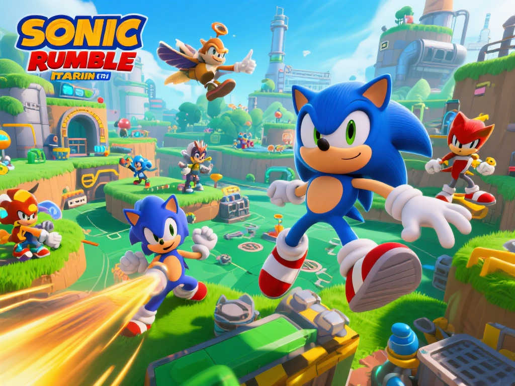 《Sonic Rumble》测评:刺猬派对,略显平淡 《Sonic Rumble》测评:刺猬派对,略显平淡